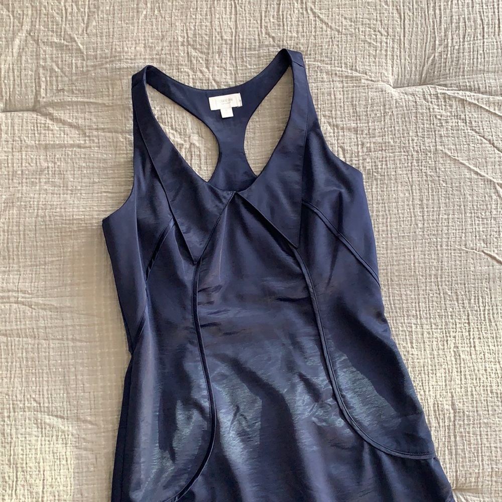 Navy Racerback Dress